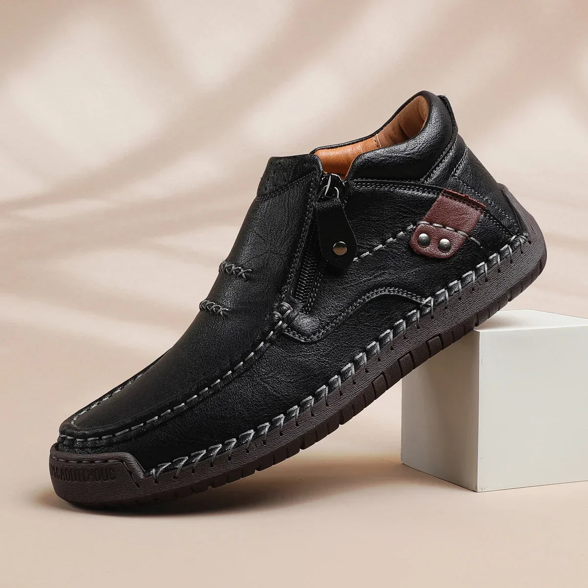 Barton™ - Handcrafted Leather Shoes with Comfort and Character
