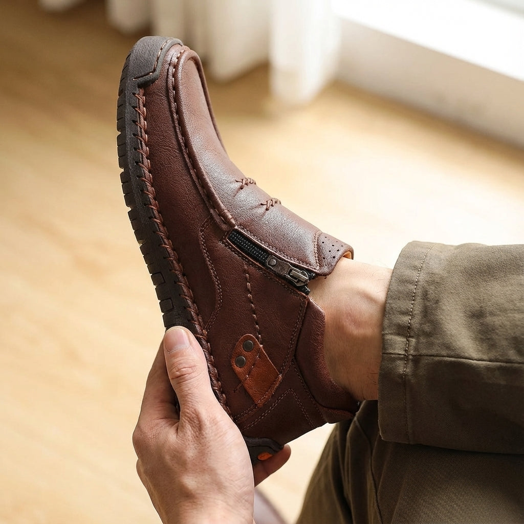 Barton™ - Handcrafted Leather Shoes with Comfort and Character