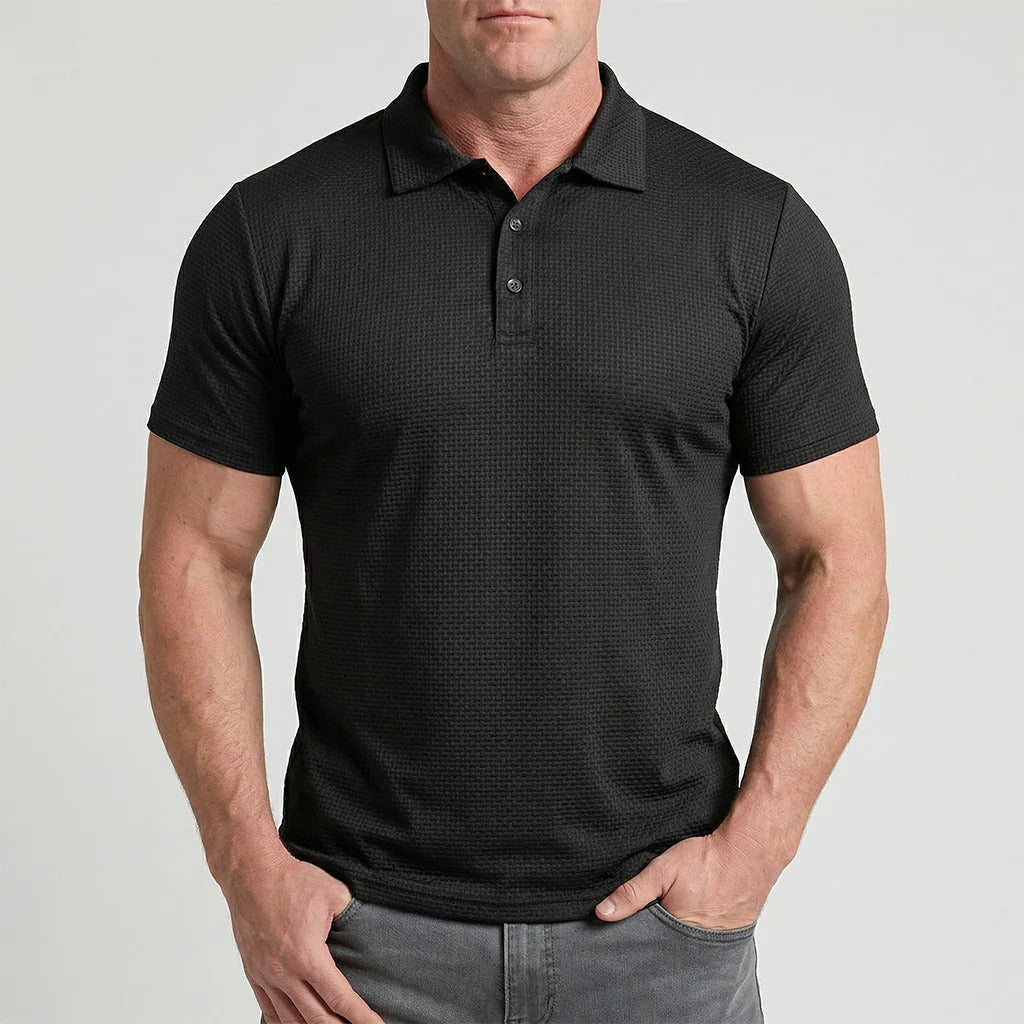 Modeline™ | Elegant and Breathable Men's Polo Shirt