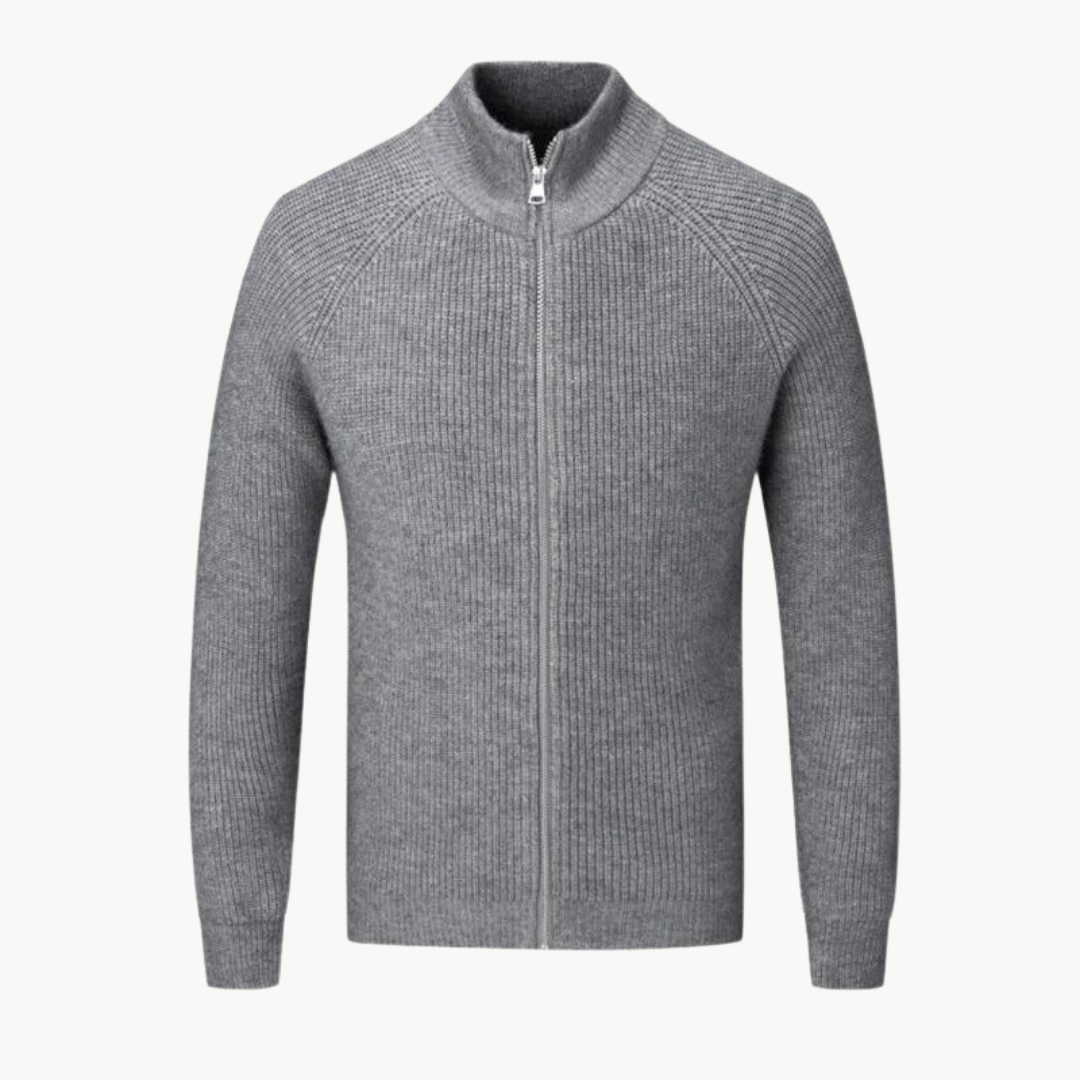 Colton Cashmere Zip Jumper | Harting