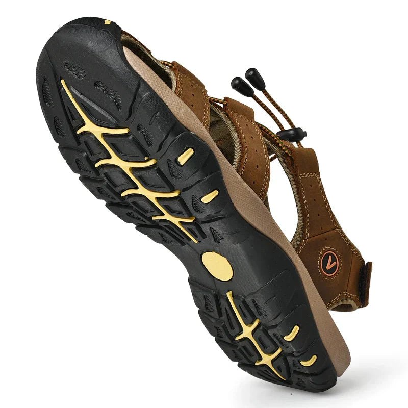 ErgoStride™ • All-Terrain Comfort Sandals for Men