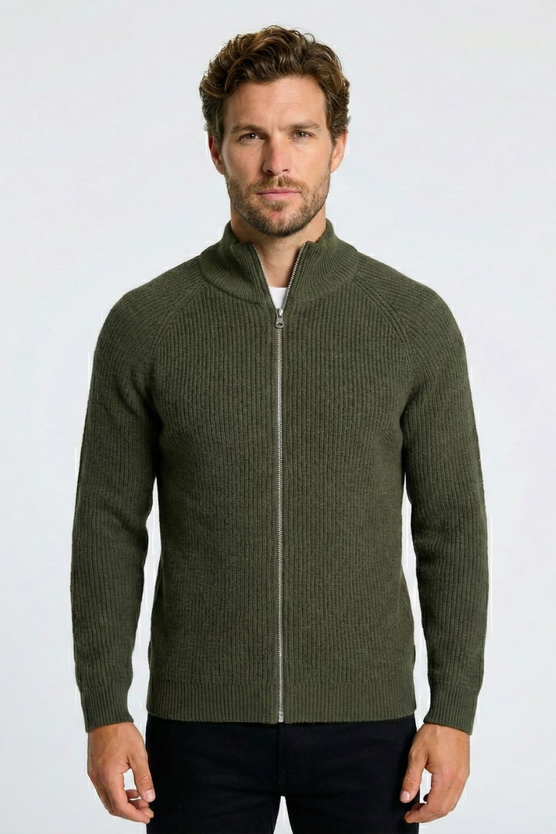 Colton Cashmere Zip Jumper | Harting