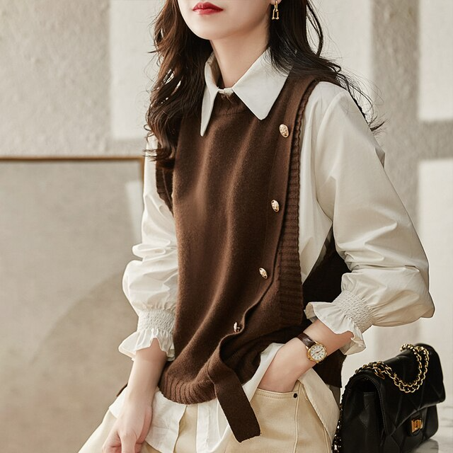 Plain Knitted Cardigan | Harting