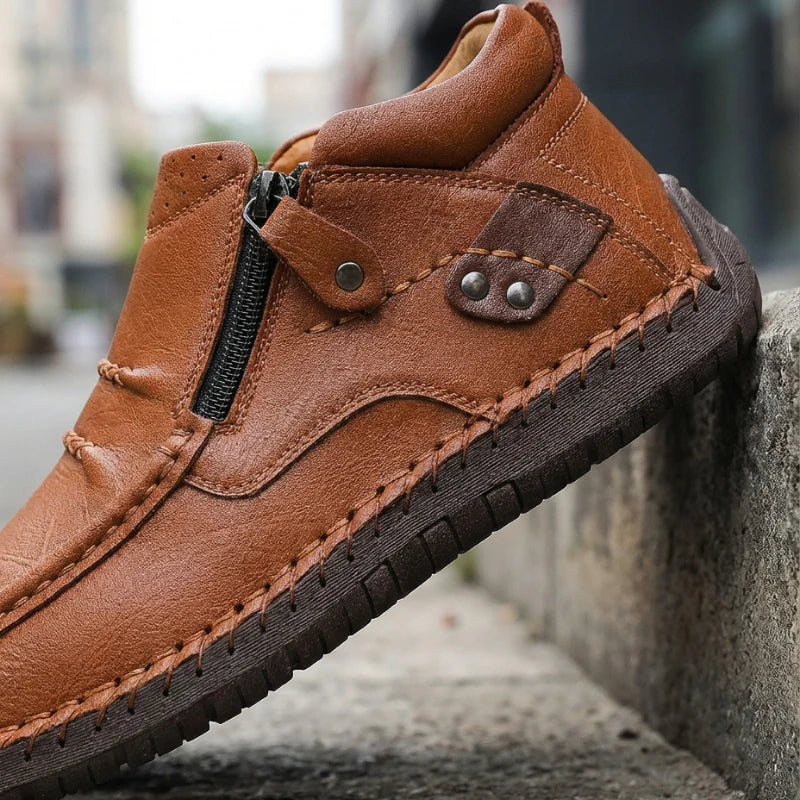 Barton™ - Handcrafted Leather Shoes with Comfort and Character