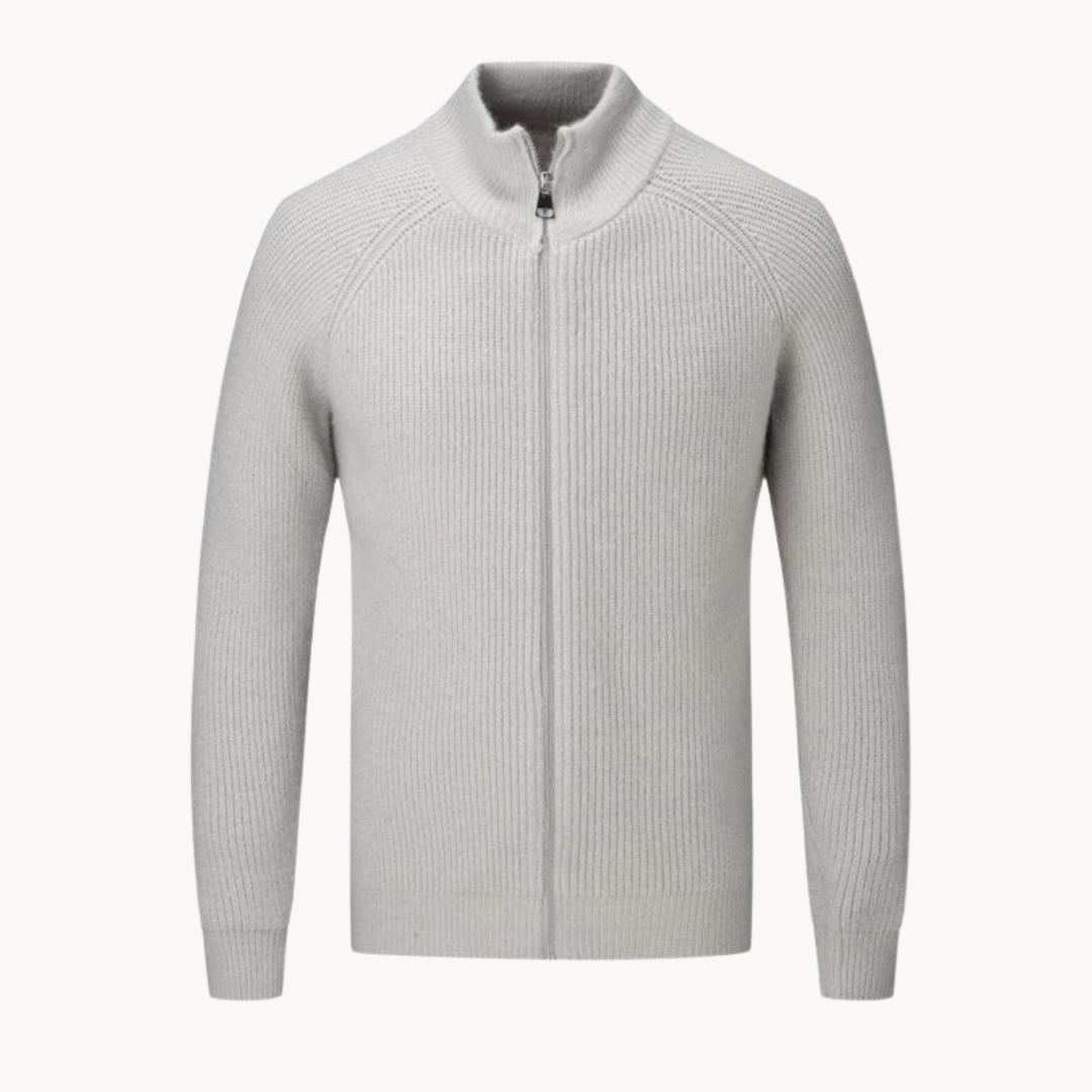 Colton Cashmere Zip Jumper | Harting