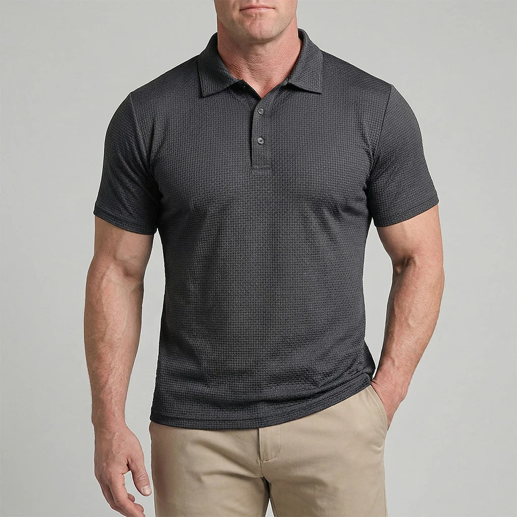 Modeline™ | Elegant and Breathable Men's Polo Shirt