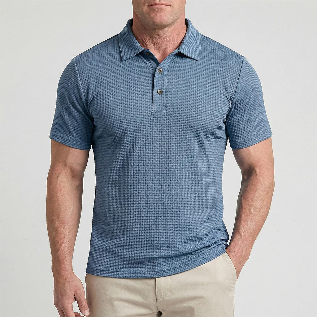 Modeline™ | Elegant and Breathable Men's Polo Shirt