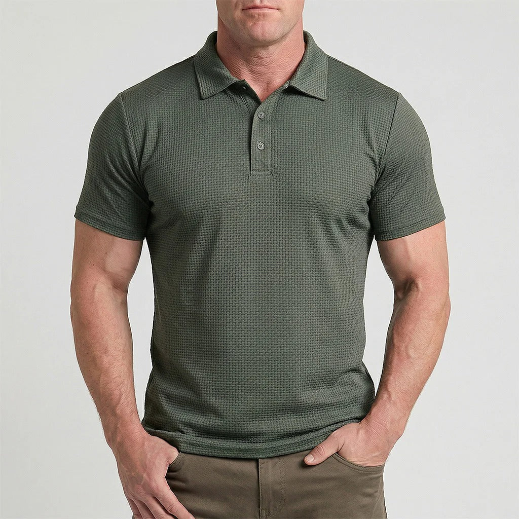 Modeline™ | Elegant and Breathable Men's Polo Shirt