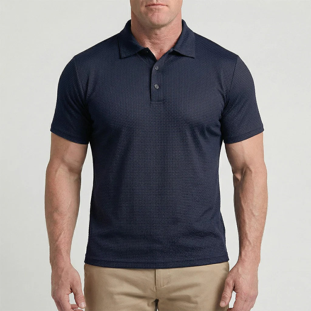 Modeline™ | Elegant and Breathable Men's Polo Shirt