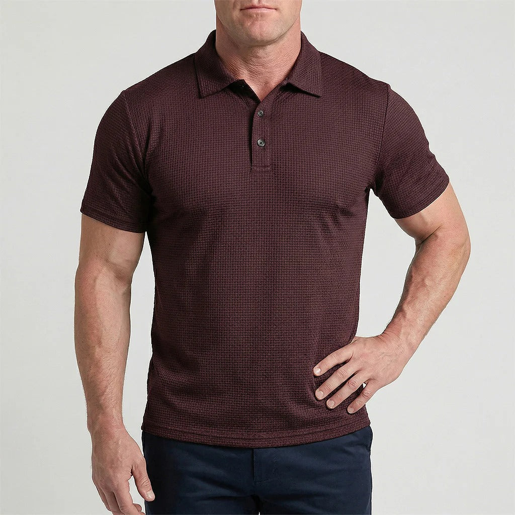 Modeline™ | Elegant and Breathable Men's Polo Shirt