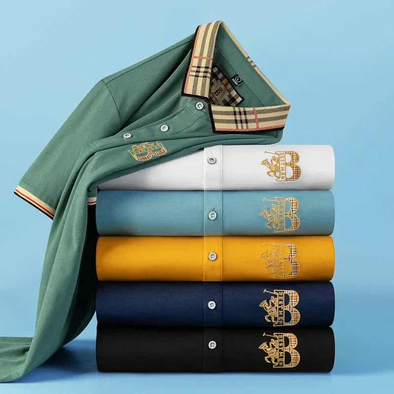 Belarius™ | Elegant and Breathable Men's Polo Shirt